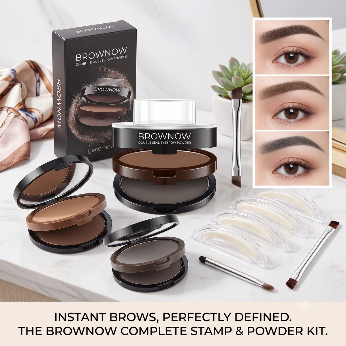 BrowNow Stamp Kit